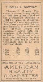 Tom Downey  baseball card collectible - Main Image 2