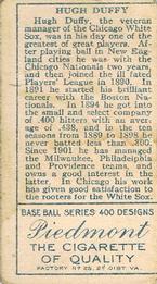 Hugh Duffy  baseball card collectible - Main Image 2