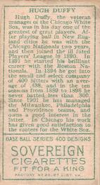 Hugh Duffy  baseball card collectible - Main Image 2