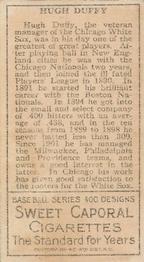 Hugh Duffy  baseball card collectible - Main Image 2