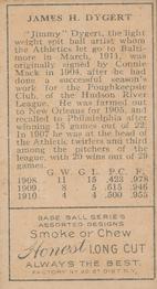 Jimmy Dygert  baseball card collectible - Main Image 2