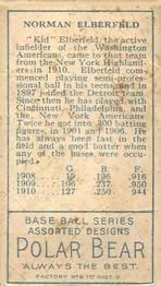 Kid Elberfeld  baseball card collectible - Main Image 2