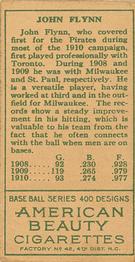 John Flynn  baseball card collectible - Main Image 2