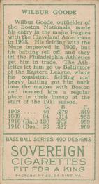 Wilbur Good  baseball card collectible - Main Image 2