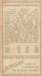 Topsy Hartsel  baseball card collectible - Main Image 2