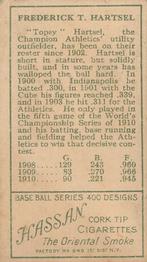 Topsy Hartsel  baseball card collectible - Main Image 2