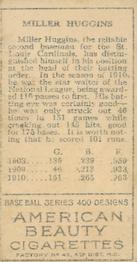 Miller Huggins  baseball card collectible - Main Image 2
