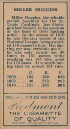 Miller Huggins  baseball card collectible - Main Image 2