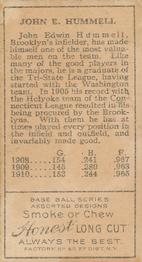 John Hummel  baseball card collectible - Main Image 2