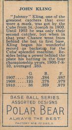 Johnny Kling  baseball card collectible - Main Image 2