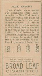 John Knight  baseball card collectible - Main Image 2