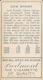 John Knight  baseball card collectible - Main Image 2