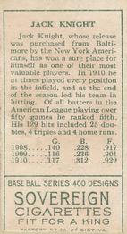 John Knight  baseball card collectible - Main Image 2