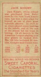 John Knight  baseball card collectible - Main Image 2