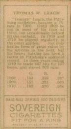 Tommy Leach  baseball card collectible - Main Image 2