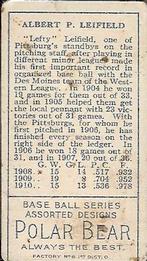 Lefty Leifield  baseball card collectible - Main Image 2