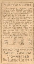 Sherry Magee  baseball card collectible - Main Image 2