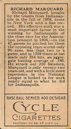 Rube Marquard  baseball card collectible - Main Image 2