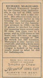 Rube Marquard  baseball card collectible - Main Image 2