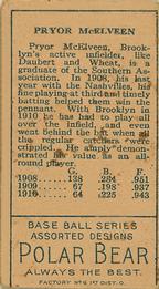 Pryor McElveen  baseball card collectible - Main Image 2
