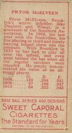 Pryor McElveen  baseball card collectible - Main Image 2