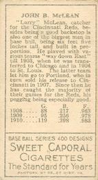 Larry McLean  baseball card collectible - Main Image 2