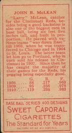 Larry McLean  baseball card collectible - Main Image 2