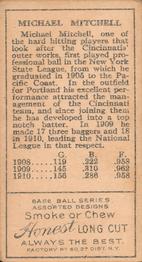 Mike Mitchell  baseball card collectible - Main Image 2