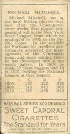 Mike Mitchell  baseball card collectible - Main Image 2