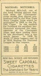 Mike Mitchell  baseball card collectible - Main Image 2