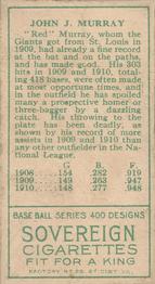 Jack Murray  baseball card collectible - Main Image 2