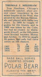 Tom Needham  baseball card collectible - Main Image 2