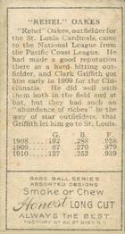 Rebel Oakes  baseball card collectible - Main Image 2