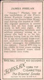 Jimmy Phelan  baseball card collectible - Main Image 2