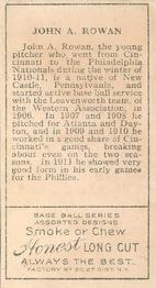 John Rowan  baseball card collectible - Main Image 2