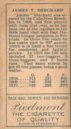 Jimmy Sheckard  baseball card collectible - Main Image 2