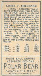 Jimmy Sheckard  baseball card collectible - Main Image 2