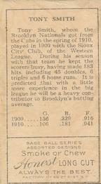 Tony Smith  baseball card collectible - Main Image 2