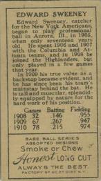 Jeff Sweeney  baseball card collectible - Main Image 2