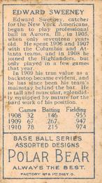 Jeff Sweeney  baseball card collectible - Main Image 2