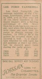 Lee Tannehill  baseball card collectible - Main Image 2