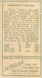 Terry Turner  baseball card collectible - Main Image 2