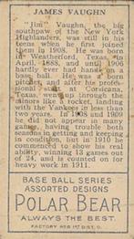 James Vaughn  baseball card collectible - Main Image 2