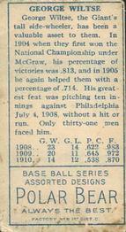 Hooks Wiltse  baseball card collectible - Main Image 2