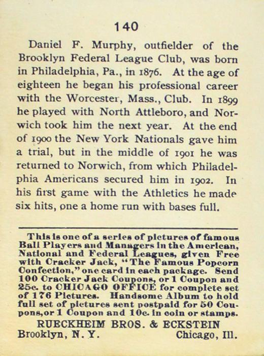 Danny Murphy  baseball card collectible - Main Image 2