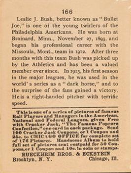 Joe Bush  baseball card collectible - Main Image 2