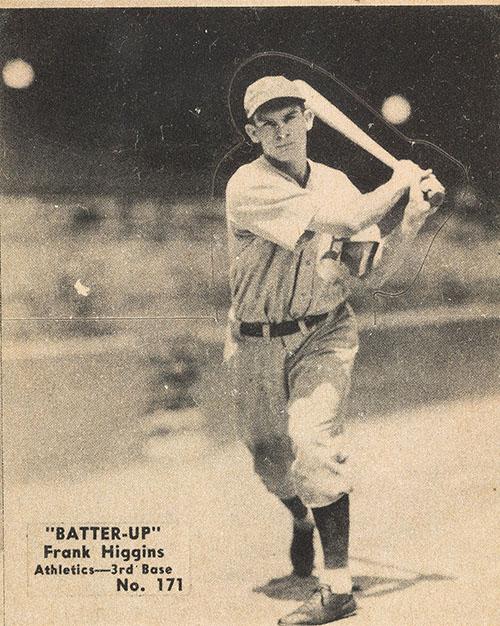 VAR: Reds, 1935 statistics on back