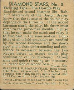 VAR: "Out all of 1934, broken leg.” on back  baseball card collectible - Main Image 2