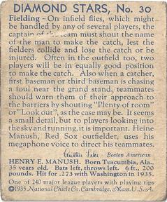 VAR: No "W” on sleeve with trade to Red Sox, 1935 statistics on back  baseball card collectible - Main Image 2