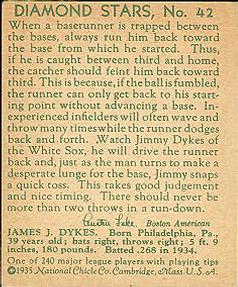 UER: Name misspelled "Jimmy” on front  baseball card collectible - Main Image 2